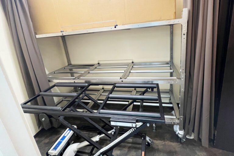 安置台とドライ